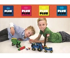 Plus Plus konstruktorius, Mini pastelinių spalvų, 100 det.