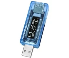KEWEISI USB įkrovimo testeris
