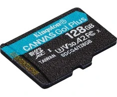Atminties kortelė KINGSTON Canvas Go! Plus 128 GB Micro SDXC, be adapterio
