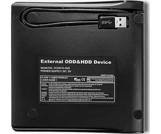 Qoltec kišenė CD / DVD SATA optiniam įrenginiui - USB 3.0 (51865)