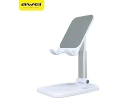 AWEI telefono laikiklis X11 baltos spalvos