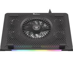 NATEC Genesis nešiojamojo kompiuterio aušinimo padėklas Oxid 450 RGB 15,6"