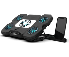 Inca INCA nešiojamojo kompiuterio aušinimo padas Kühler INC-614GMS Gaming, 9-17'', 5 Lüfter