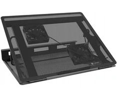 Natec | Nešiojamas kompiuteris Cooler Pad, 2 Fans | Tern 2 Plus | Juodas