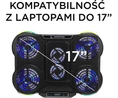 RAMPAGE LAPTOP COOLING STAND