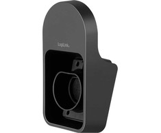 Podstawka LogiLink Logilink Wandhalterung m.Kabelablage f. Auto-Ladekabel,schw.