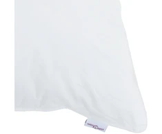 Pagalvė su pagalve 2 pcs Balta 60 x 80 cm Medvilnė