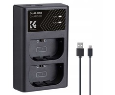 Dvigubas USB įkroviklis, skirtas „Canon Eos R5“, „R6 R 5d 90d 6d 7d 80d K&amp;F“ / Kf28.0007