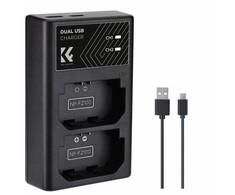 Dvigubas USB įkroviklis, skirtas „Sony A7 A7r III A9 II A6600 K&amp;F Concept“ / Kf28.0010