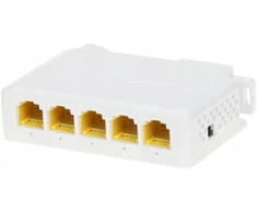 Šakotuvas Delta Network POE KOMUTATORIUS / ILGINTUVAS SPT-POE/4G-POE-DIN-E 5 PRIEVADŲ DELTA TINKLAS