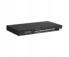 Šakotuvas Komutatorius POE NSW3000-25GT1GP1GC-POE-IN 24 prievadų + 2 x UPLINK + 2 x SFP UNIVIEW