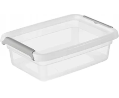 Moxom Basestore container with lid and clips, 14x19x6 cm 1 L