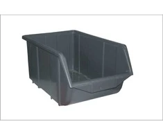Dėžė Patrol EKO iš PVC | didelė, pilka, (36 x 22,5 x 16,5 cm)