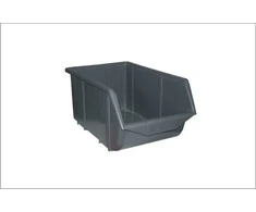 Dėžė Patrol EKO iš PVC | vidutinė, pilka, (25 x 16 x 13 cm)