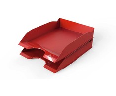Durable Paprasta A4 formato dokumentų lentyna, raudona