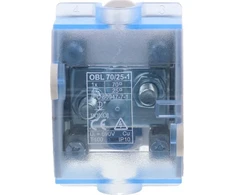 Pokój 1 priedas, instaliacinis atšaka, 1P, 1x70mm²/4x25mm², mėlynas, OBL 70/25-1 R35RW-01040000403 /10 vnt./