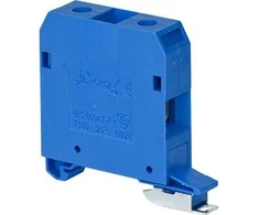 Pokoj Se A11-1536 Bėgelio gnybtų kaladėlė 25 mm2 mėlyna ZG-G25/TS35 A11-1536