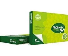 Pokusa TEMPTATION GreenLine Probiotic Forte probiotikas 14 tablečių