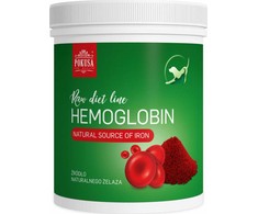 Pokusa EKSPERIMENTAS Hemoglobinas 800g