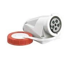 Polam Nakło Fiksuotas lizdas 63A 3P + N + Z IP67 izoliuotas 220 / 380V 2666- 138