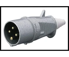 Polam Nakło Plug 32A 3P + Z IP44 nešiojamieji 380V apvalūs smeigtukai - 3143-326