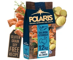 POA POLARIS Puppy su lašiša ir kalakutiena – sausas pašaras šunims – 12kg