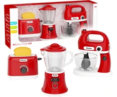 Polesie B22D7 Rinkinys KUCHENNY DLA DZIECI MIKSER TOSTER BLENDER