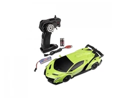 Tamiya Carson 1:24 Lamborghini Veneno 2.4G 100% RTR žalia