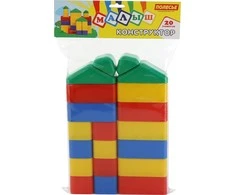 Polesie Lean Toys Edukacinės kaladėlės 20 vnt.