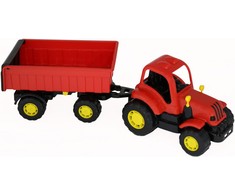Polesie FARMA TRAKTORIUS, 35 cm, OSIŁEK su sukėlė sia