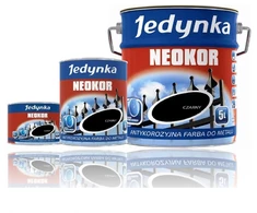 Polifarb Dębica Neokor gruntas metalui, juodas, 1 l