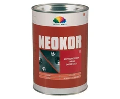 Polifarb Dębica Neokor gruntas metalui, juodas, 1 l