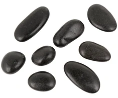 Poliruoti juodi akmenukai 20-30 mm akvariumo terariumui, 10 kg/pakuotė