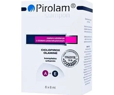Polpharma Pirolam šampūnas 6 pakeliai po 6 ml