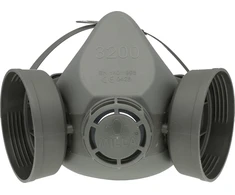 Półmaska Silikoninė puskaukė eurmask 3200 (2 sugeriančios medžiagos)