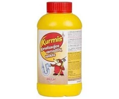 Hi Labs Higeja Kanalizacijos vamzdžių valiklis KURMIS, granulėmis, 500g