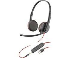 HP Ausinės Poly Blackwire 3225 Stereo USB-A (80S11AA)