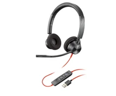 Hewlett Packard (HP) Laidinės ausinės Jack 3,5 mm / USB A Poly Blackwire C3325 juodas