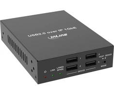 Poly InLine® USB 2.0 šeimininko/prietaiso prailgintuvas per IP, atskiras įrenginys, RJ45 / SFP
