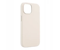 Pomologic „CoverCase“ – silikoninis apsauginis dėklas, skirtas „iPhone 15“, suderinamas su „MagSafe“ (dramblio kaulo spalvos)