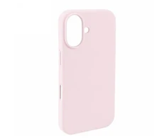 Pomologic „CoverCase“ – su „MagSafe“ suderinamas silikoninis apsauginis dėklas, skirtas „iPhone 17“ (šviesiai rožinis)