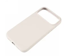 Pomologic „CoverCase“ – su „MagSafe“ suderinamas silikoninis apsauginis dėklas, skirtas „iPhone 17 Pro Max“ (dramblio kaulo spalvos)