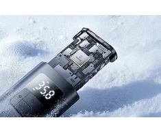 „Baseus PrimeTrip VA1“ padangų kompresorius 2in1 (žibintuvėlis) 6000 mAh 75W juodas