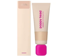 Poppy Head Realusion šviesinantis makiažo pagrindas 01 Glass rusvai gelsvas 30ml