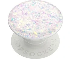 Popsockets 2 Iridescent Confetti Baltas 803751 telefono laikiklis – premium
