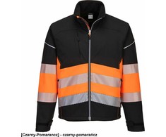 Gero matomumo PORTWEST PW375 Softshell striukė , Dydis: XXXL, Pw spalvos: Juodas/Oranžinis