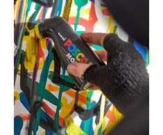 Markeris Uni-Ball Posca Mop'r Pcm-22, juodas, 1 vnt.
