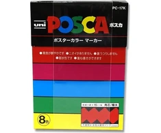 Posca POSCA PC-17K SÆT MED 8 FARVER