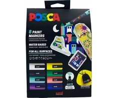 „Posca“ – maišelių rinkinys PC-5M 8PCS – (401531)