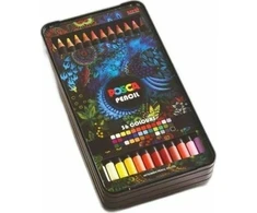 Posca - Spalvoti pieštukai - Ryškios ir intensyvios spalvos (36 vnt) (402005)